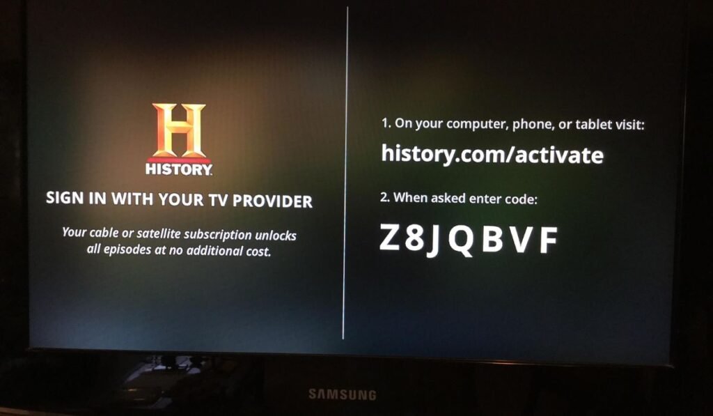 History.Com/Activate