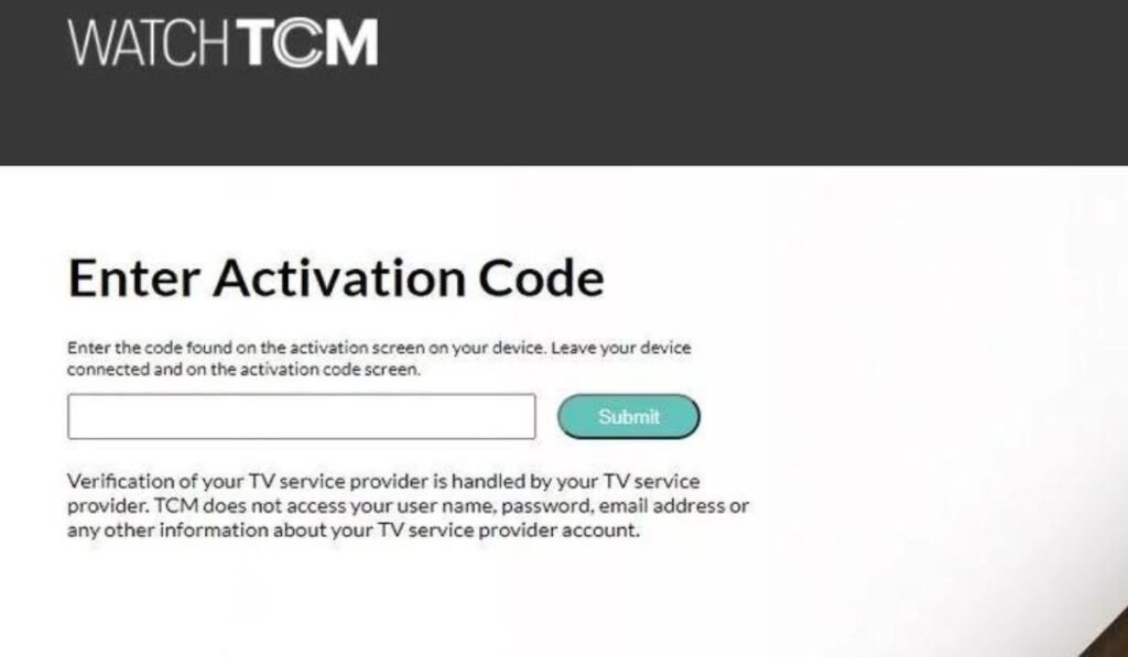 Tcm.com/Activate