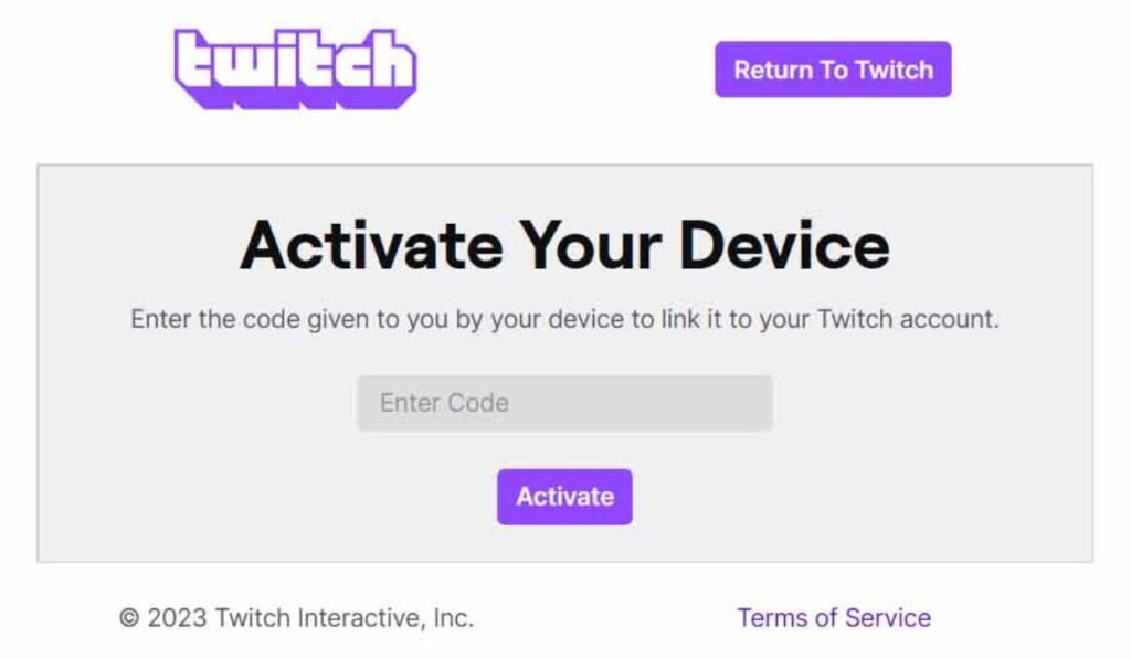 Www Twitch.Tv/Activate